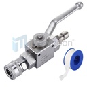 3/8" Ball Valve for Pressure Washers Max 4500 PSI 3/8" fitting Female Out