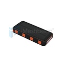 900,000mAh Solar Power Bank Charger Portable External Battery LED Light, Orange