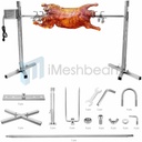 70KGF Electric Stainless Steel Rotisserie System Tripod BBQ Grill Motor 15W
