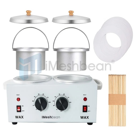 Pro Wax warmer Machine Pot Hot Double Heater Depilatory Paraffin Salon