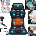 Massage Chair Cushion Massage Pad Mat Vibration Massager Seat Back Heat Office