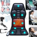 Massage Chair Cushion Massage Pad Mat Vibration Massager Seat Back Heat Office