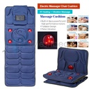Massage Mat Back Heating Pad Full Body Massager 9 Vibrating Motors Gua Sha