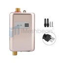 3000W Digital Tankless Electric Instant Water Heater Shower Kitchen Wholehouse, Gold