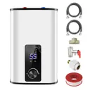 Small Electric Tank Water Heater With Digital Display For Kitchen Bathroom Home 1500W 110V 95°F-167°F Adjustable 2.6 Gallon 10L