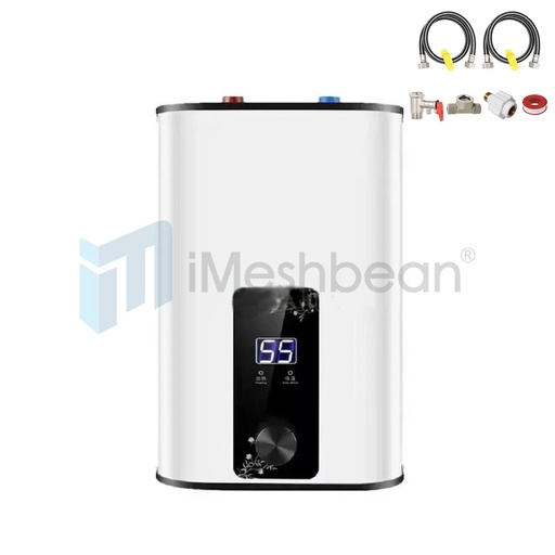 10L Electric Tank Small Water Heater Digital Display Kitchen Bathroom Home 95°F-167°F