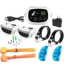 Wireless Dog Fence Pet Containment System Waterproof Training Collars for 2 Dogs