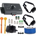 Wireless Electric Dog Fence Pet Containment System Shock Collars For 2 Dogs