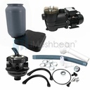 2400GPH 10" Sand Filter Above Ground Swimming Pool Pump Intex Compatible