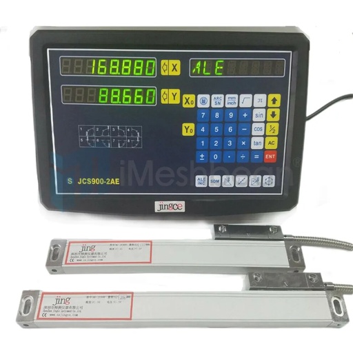 12" 36" Linear Scale Digital Readout 2Axis DRO Display Bridgeport 9X42 Table