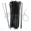 100 pcs 12" Nylon Plastic Zip Trim Wrap Cable Loop Ties Wire Self-Lock