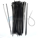 1000 pcs 12" Nylon Plastic Zip Trim Wrap Cable Loop Ties Wire Self Lock