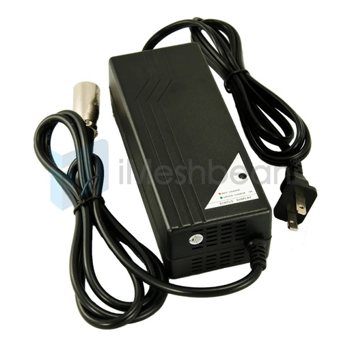 New 24V 4A 96W XLR Electric Scooter Wheelchair Bike Battery Charger