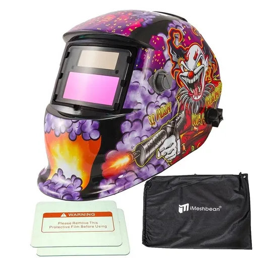 Clown pro Solar Welder Mask Auto-Darkening Welding Helmet Arc Tig mig grinding