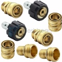 Brass High Pressure Washer Swivel Joint Connector Hose Fitting M22 14mm Thread