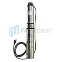 1/2 HP 4 inch Deep Well Submersible Pump 220V 25 GPM 150ft Head 33FT Cord Stainless Steel