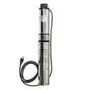 1/2 HP 4 inch Deep Well Submersible Pump 220V 25 GPM 150ft Head 33FT Cord Stainless Steel