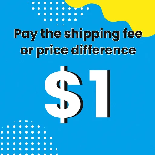 For The Price Difference, Balance The Order For Different Shipping Fee