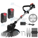 iMeshbean 24V Lawn Mower Cordless String Weeder Electric Brush Cutter Lawn Edge Compact Power Tool