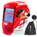 3.93''X3.54'' Large Viewing Welding Helmet True Color Solar Power Auto Darkening Welding Helmet