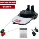 100W Automatic Garage Roll Up Roller Door Opener Motor w/ Remote Control Motor