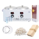 Double Wax Warmer Professional Electric Heater Hair Removal Dual Parrafin Hot Facial Skin Equipment