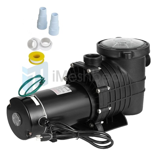 [PU09030] 2HP Swimming Pool Pump Motor w/Strainer Generic In/Above Ground 115-230V