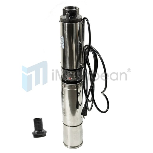 [PU07091] 1/2HP 4" Deep Well Submersible Pump, 110V, 25 GPM, 150 ' head, Stainless Steel