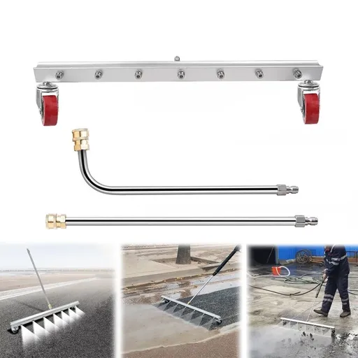 [PQ20256U] 39" Pressure Power Washer Undercarriage Under Car Cleaner 4000 PSI Water Broom