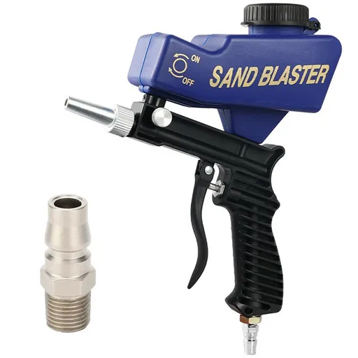 [PR09489] Hand Held Portable Media Spot Sand Blaster Gun Air Gravity Feed Rust Remover