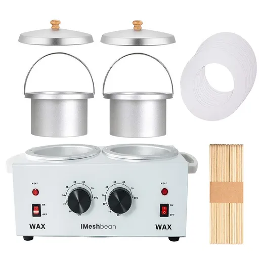 [WH06796] Pro Wax warmer Machine Pot Hot Double Heater Depilatory Paraffin Salon