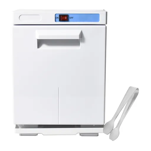 [HJ09505] Hot Towel Warmer Cabinet Professional Towel Heater 5L for SPA Salon Home, White