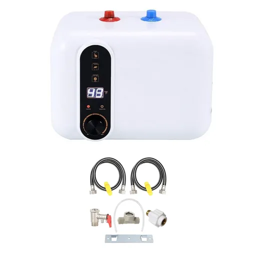 [KY20277] 110V Mini Hot 10L Electric Tank Water Heater Kitchen Bathroom Home 86°F-149°F