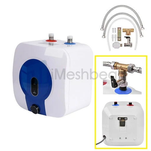[KY09309] 110V Electric Tankless Water Heater Kitchen Bathroom Home Hot Water Heater 95°F-167°F RV