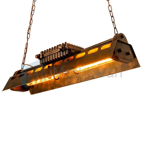 [FW08572] Industrial Iron Pendant Light Kitchen Island Ceiling Lamp Pool Table Chandelier