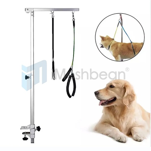 [DT20269] Foldable Pet Dog Grooming Arm with Clamp, Dog Grooming Loop Noose