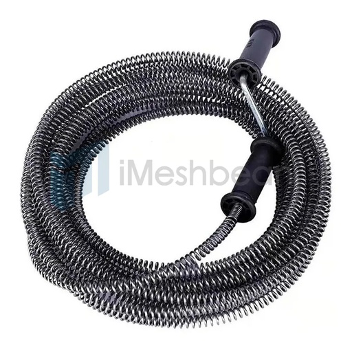 [AH09782] 50 Ft Drain Auger Plumbing Snake Clog Cable 1/2 In.Sewer Pipe Cleaner Durable NW