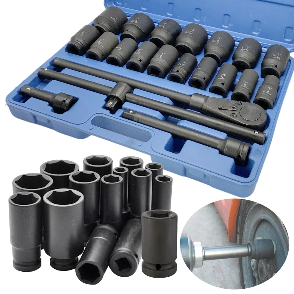 Milwaukee Socket Set Stark 22-Piece 3/4
