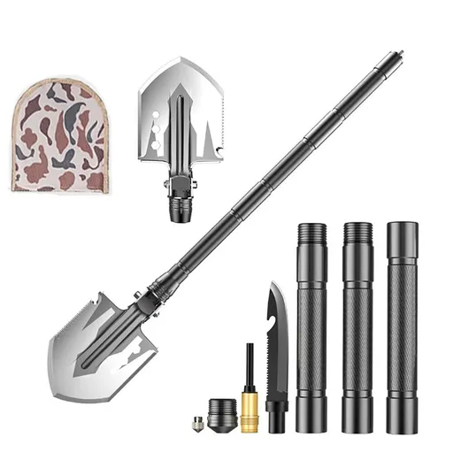 [ZT20273] Multi-functional Military Folding Shovel Survival Spade Emergency Garden Camping