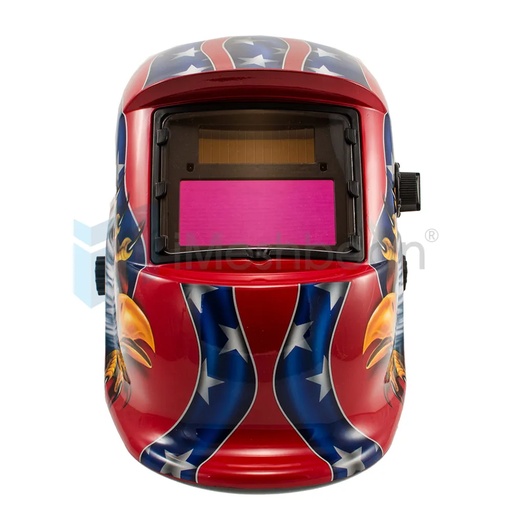 [105-1003-RDA] Pro Solar Auto Darkening Welding Helmet  with Adjustable 4/9-13 for Mig Tig Arc