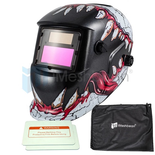[105-1034A] MAW pro Solar Auto Darkening Welding Helmet Arc Tig mig certified mask grinding