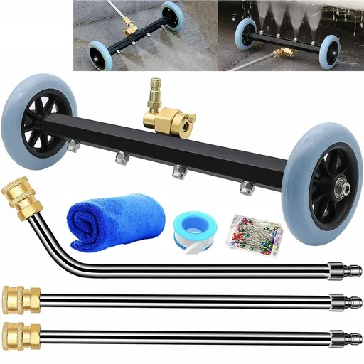 [GS07307] 16" 4000PSI Pressure Power Washer Undercarriage Under Car Cleaner Water Broom