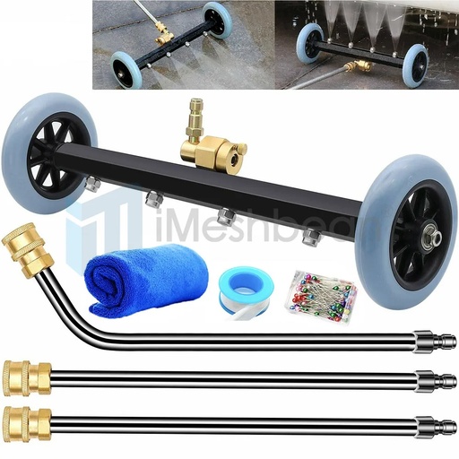 [GS07307] 16" 4000PSI Pressure Power Washer Undercarriage Under Car Cleaner Water Broom