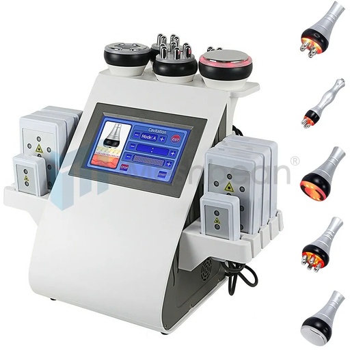 [JB09932] Body Slimming Vacuum Machine-6 in1 Ultrasonic Cavitation RF Multifunction Massage