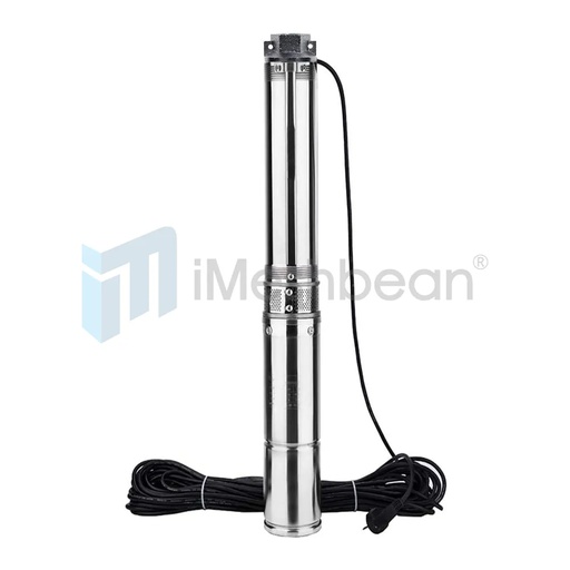 [154-PU002C] 2HP Deep Well Submersible Pump, 4", 220V, 35 GPM, 400 ft Max, long life