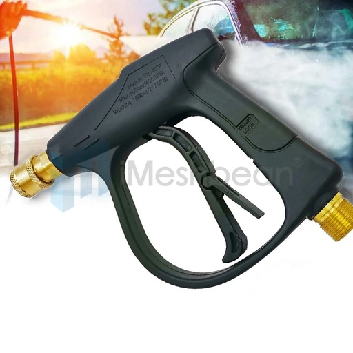 [PQ09883] 3000PSI High Pressure Washer Gun Foam Water Spray Power Wand Nozzle For Car Yard