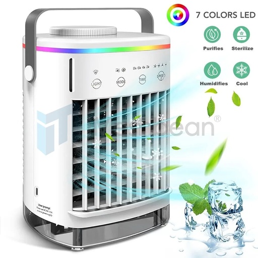 [FY20646] 3-in-1 Evaporative Air Cooler Portable Air Cooling Fan w/ Fan & Humidifier