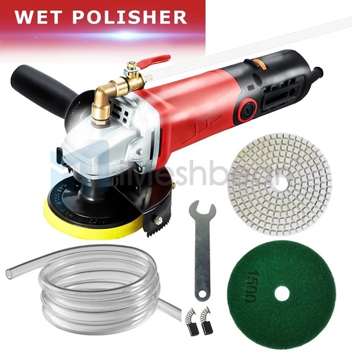 [GJ20970] 4" Variable Speed Electric Wet Stone Polisher for Granite Marble Concrete