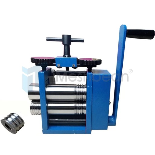 [KR20357] 75mm Commercial Rolling Mill Machine Roller Metal Wire Flat Pressed Jewelry Tool